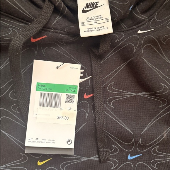 Nike Men’s Black Hoodie - Picture 2 of 3